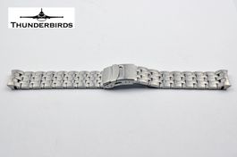 Thunderbirds Uhrenband Edelstahl 22mm Rundanstoss 47mm