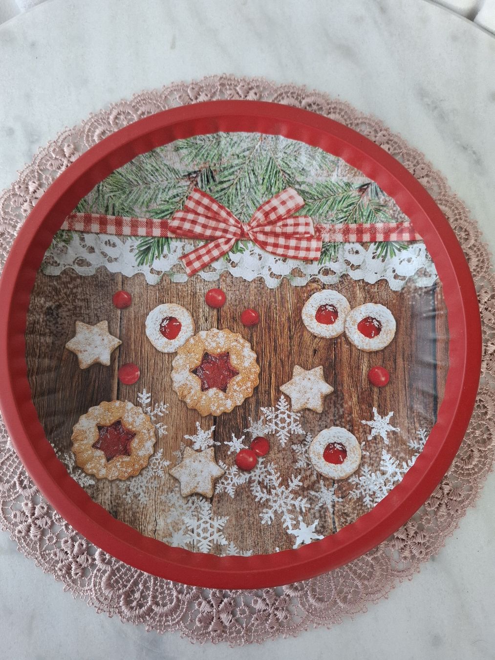 Piatti di portata: WEIHNACHTS - TELLER 4.Stk  Neu – Nuovo (secondo la descrizione) da Zuchwil venduto da bvj_5t82
