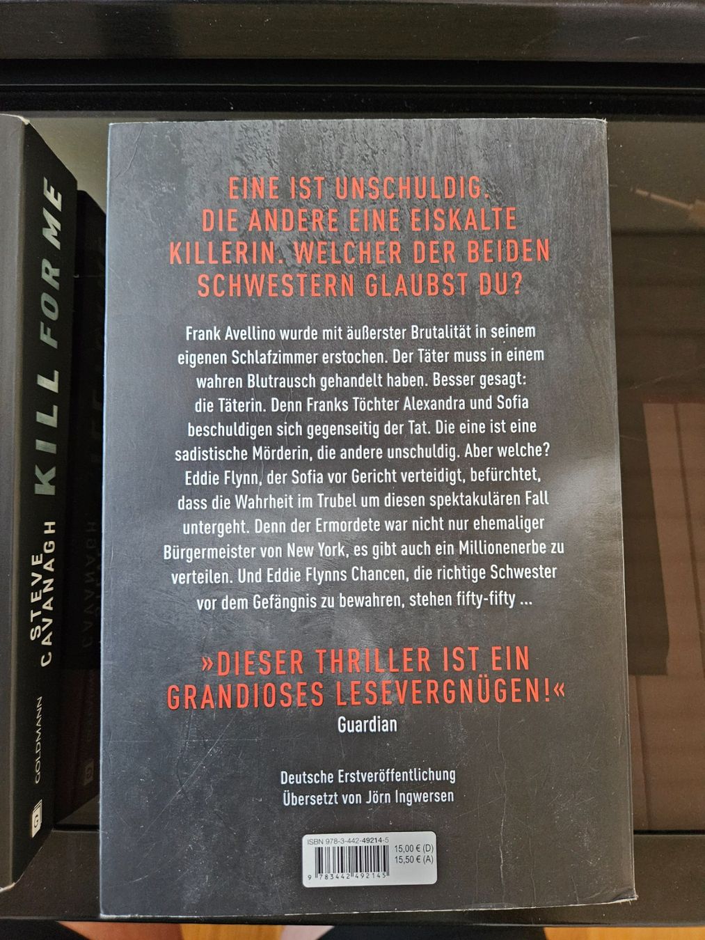 Libri: Fifty fifty - Steve Cavanagh – Usato da Rheineck venduto da Freibach9424 1