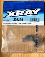 Xray T4 C-Hub - links - 4° Nachlauf - medium 302364