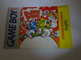 Anleitung zu Bubble Bobble USA GAMEBOY