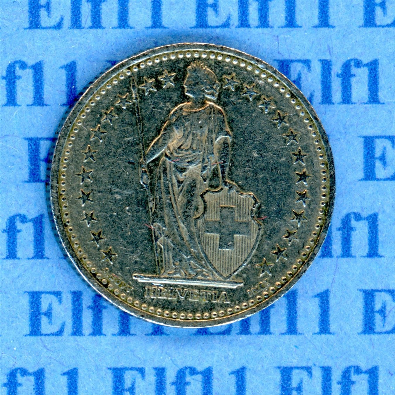 Alle Münzen: CHF___0.50 1998 -vz 50 Rappen – Gebraucht aus Widnau von Elf11 1
