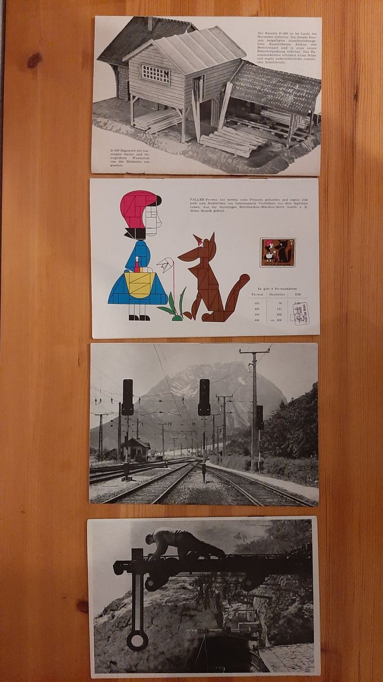 Faller Trains électriques: 4 Faller - Magazine von 1960 – D'occasion à Wiesendangen par pau_56xn 1