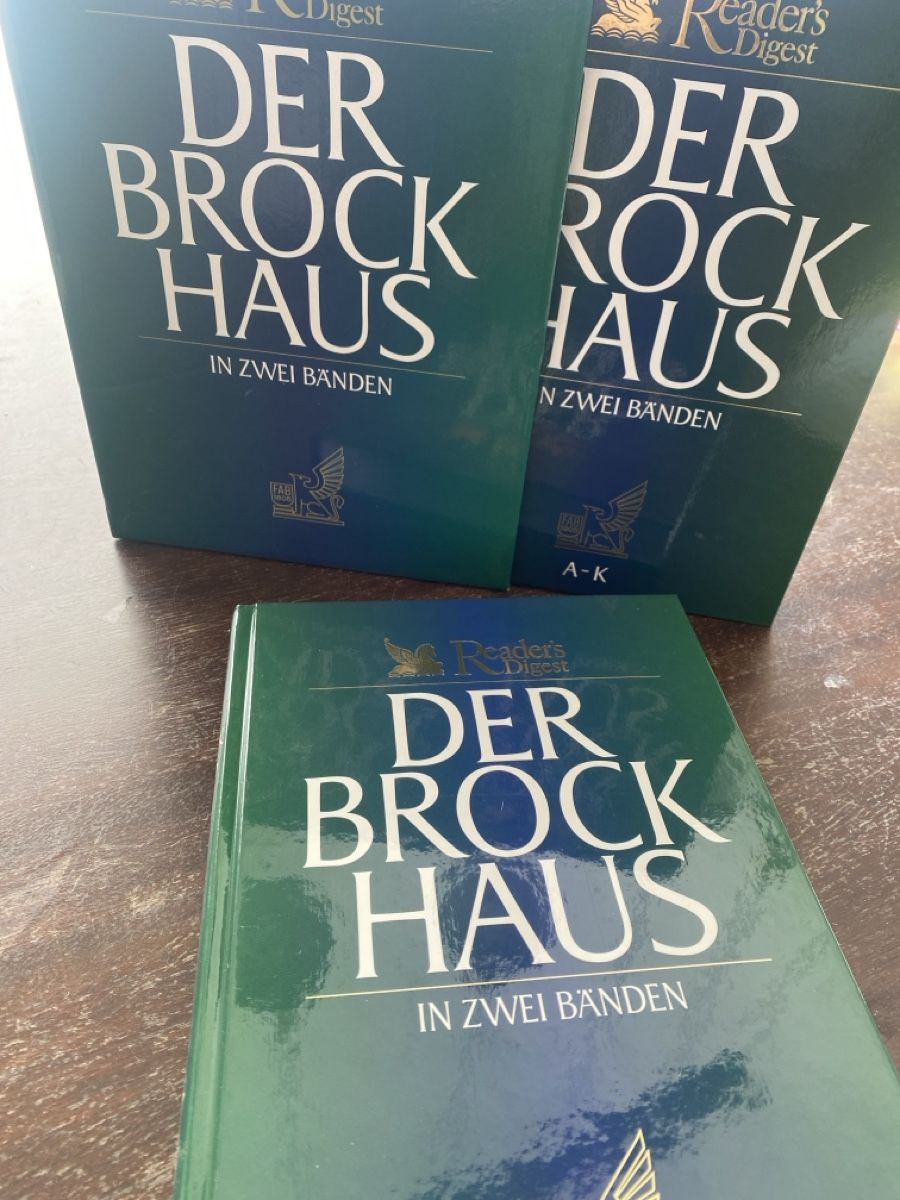 Libri: Neu- Der Brockhaus - 2 Bände – Nuovo (secondo la descrizione) da Samstagern venduto da mini22