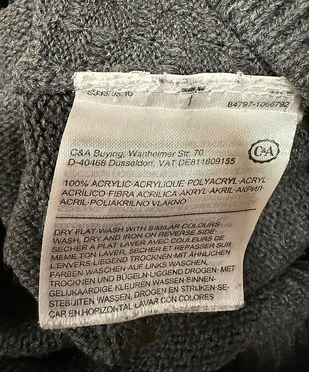 Pulls & Sweat-shirts: Pullover Clockhouse, Anthrazit Grau, Grösse XXL – D'occasion à Dübendorf par sou_55nr 2