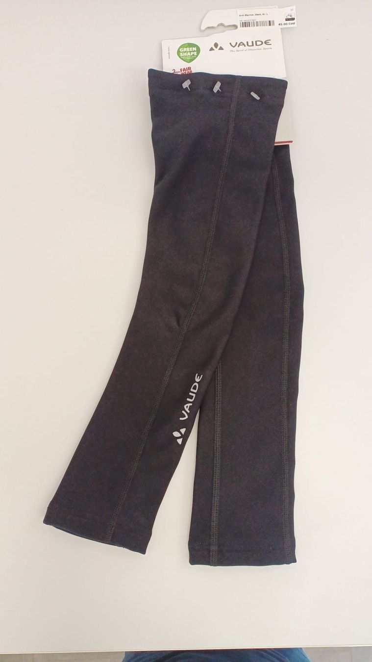 Protezioni & Imbottiture: VAUDE  Arm Warmer, black, Gr. L – Nuovo e nell'imballaggio originale da Giswil venduto da mai_k7x7