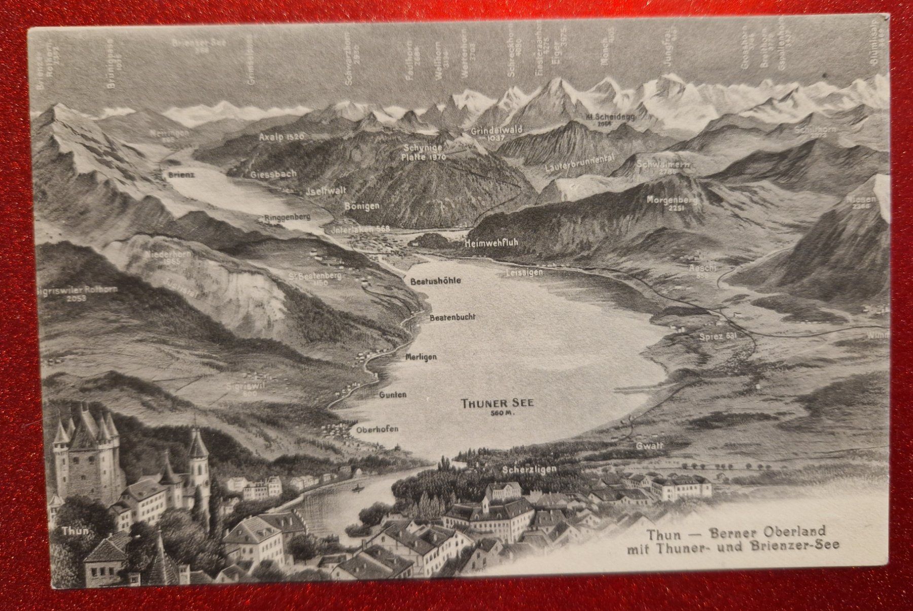 Cartoline postali: Thunersee, Berner Oberland,Top! – Nuovo (secondo la descrizione) da Melchnau venduto da Arthurius