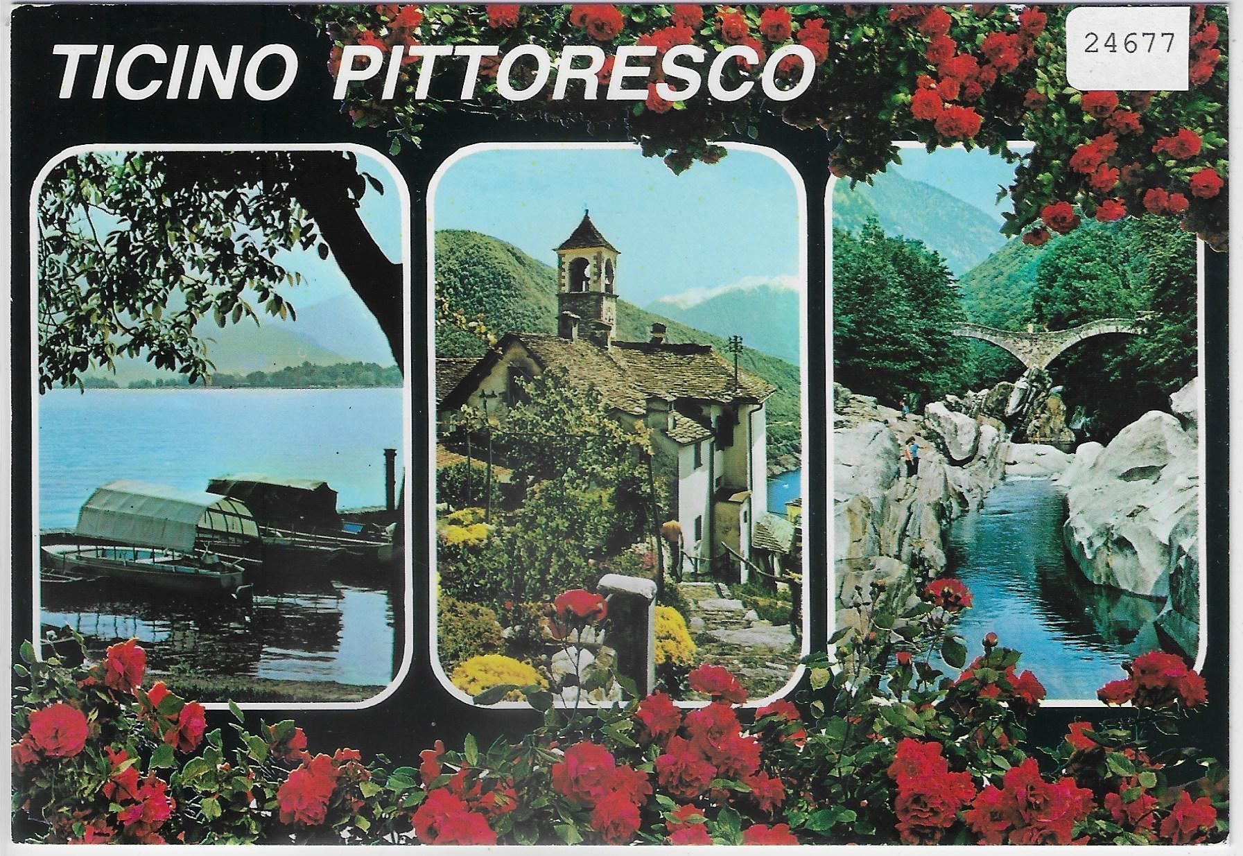 Ansichtskarten: Ticino Pittoresco – Antik aus Ettingen von Kartenplanet