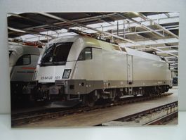 Foto SBB HUPAC Siemens ES 64 U2-101 Basel Depot 9.7.2002