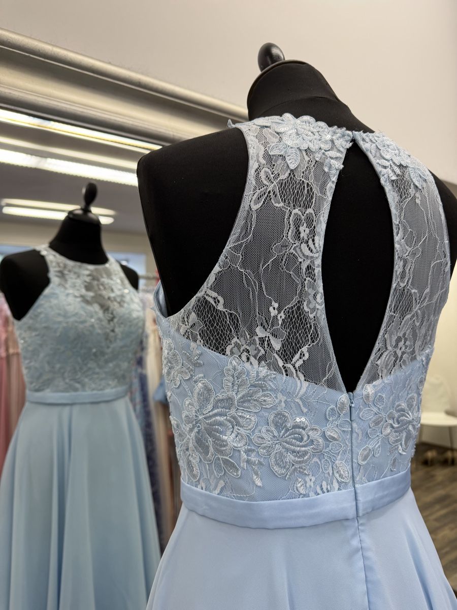 Vestiti: Hellblaues Partykleid aus Spitze - gr 36 – Nuovo e nell'imballaggio originale da Schlatt ZH venduto da xhesiesi 4