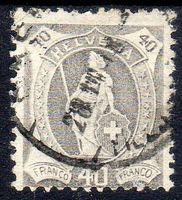 STEHENDE HELVETIA 40 RP 89B ERHALT SIEHE SCAN - H70