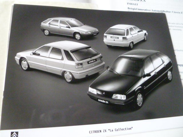 Citroën Documenti: Citroen ZX Pressemappe – Usato da Zofingen venduto da sosalinos01 4