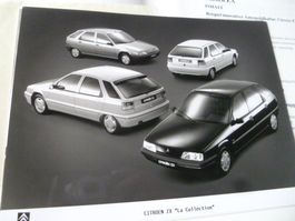 Citroen ZX Pressemappe