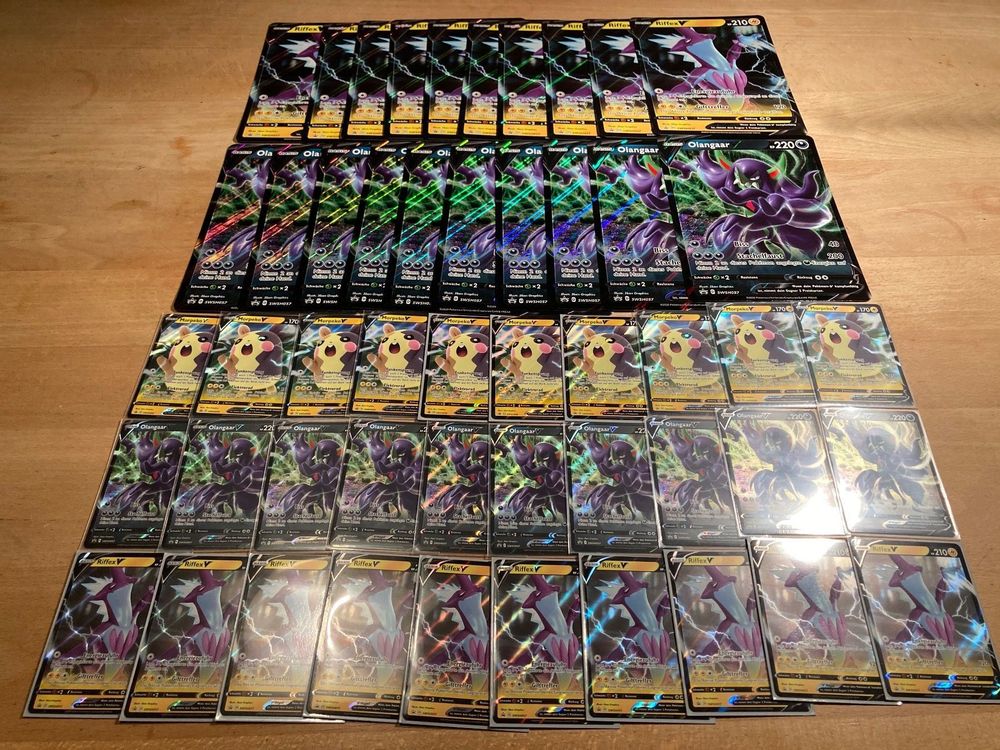 50 Stück Pokemon V Karten ab nur 1.-! | Kaufen auf Ricardo