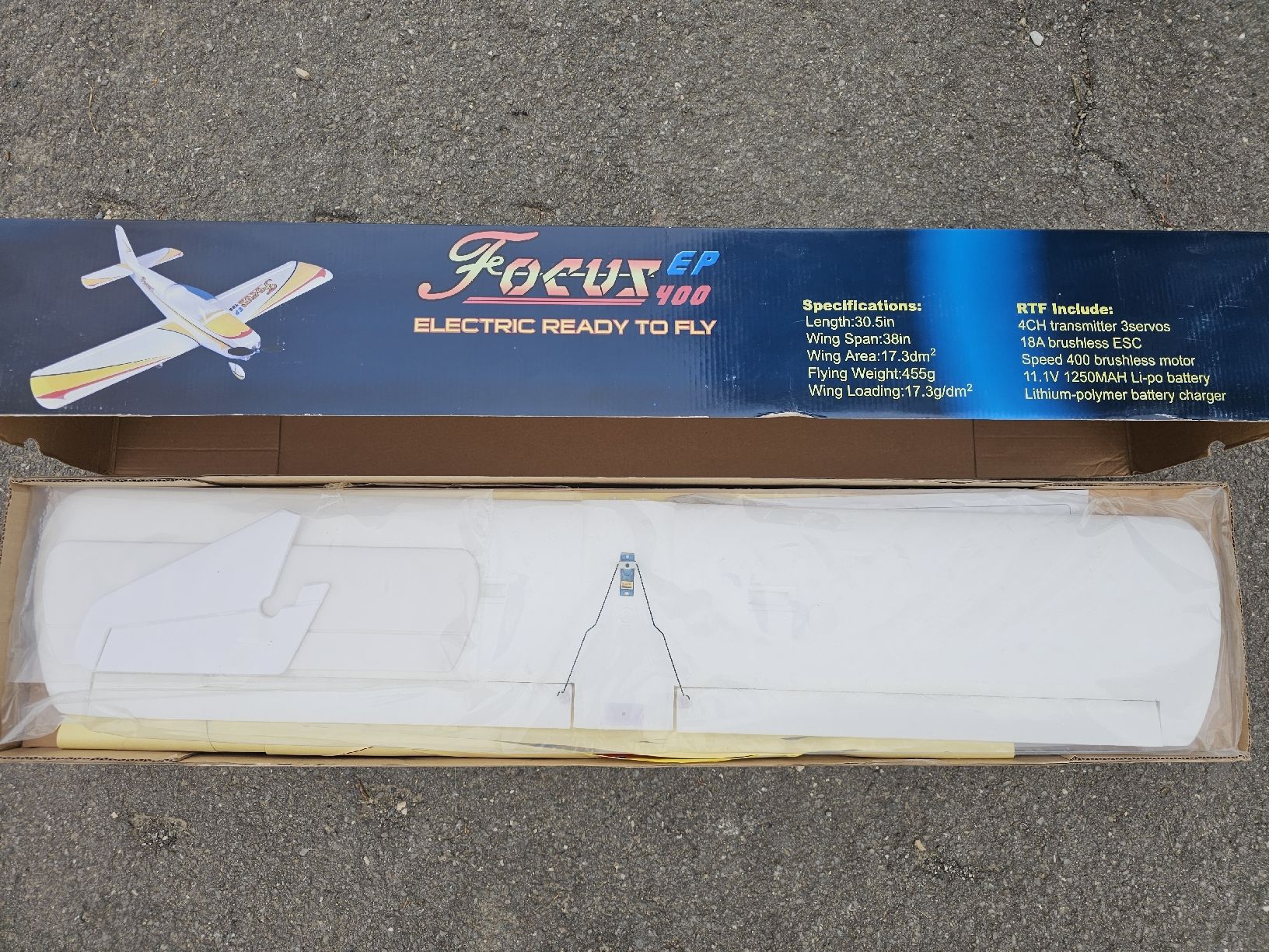 Modellismo RC: Focus EP400 Dynam RTF – Nuovo e nell'imballaggio originale da Yvonand venduto da Li_poch 2