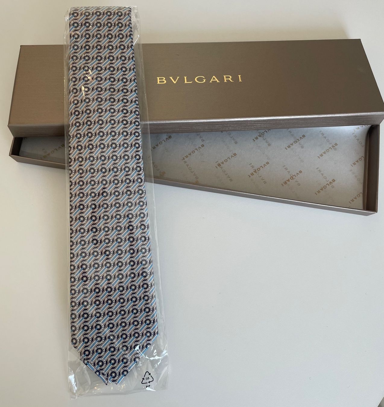 Bulgari Cravatte: Bulgari Krawatte (100% Seide) – Nuovo e nell'imballaggio originale da Basel venduto da Ch2005 8