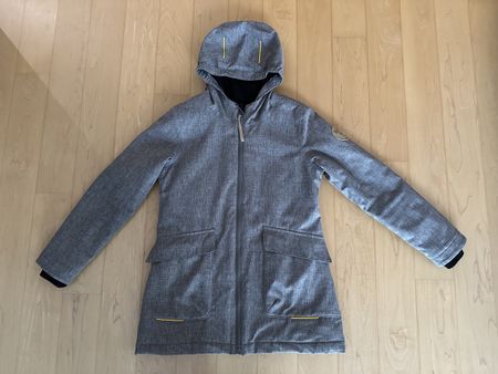 Elkline Ski Snowboard Jacke Gr. 140/146 grau Mantel