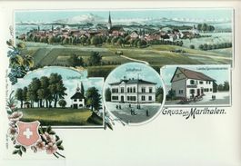 Gruss aus Marthalen - (um 1900)