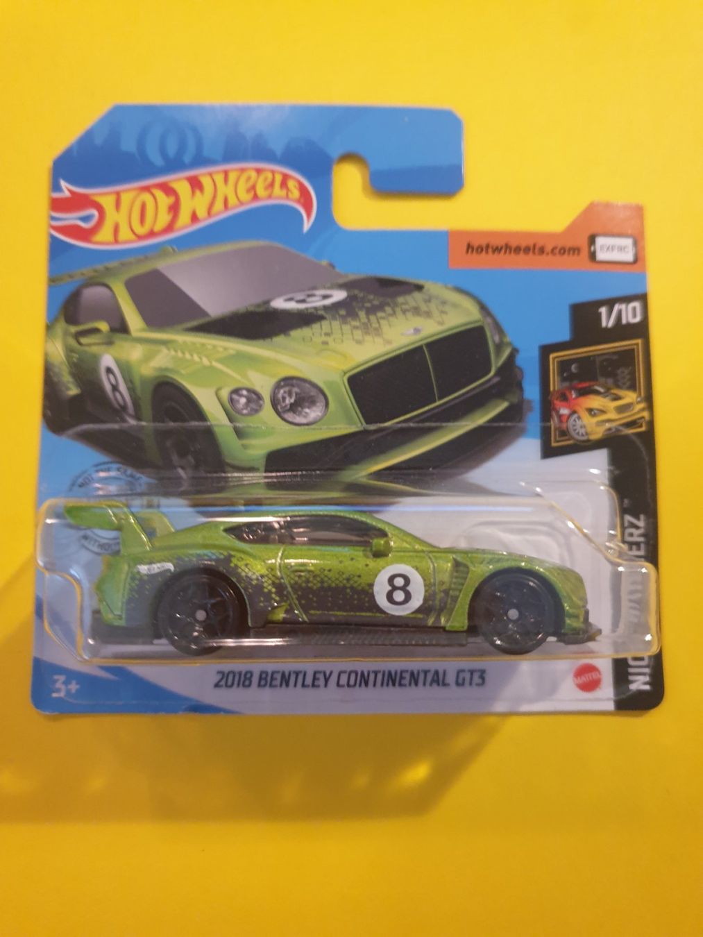 Hot Wheels Modellini d'auto: Hot Wheels 2018 BENTLEY CONTINENTAL GT3 – Nuovo e nell'imballaggio originale da Oftringen venduto da Rotor 1