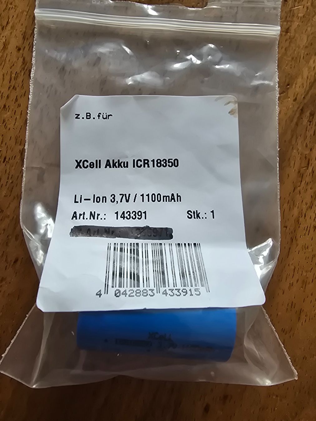 Batterie: XCell Akku – Nuovo (secondo la descrizione) da Watt venduto da cadirma