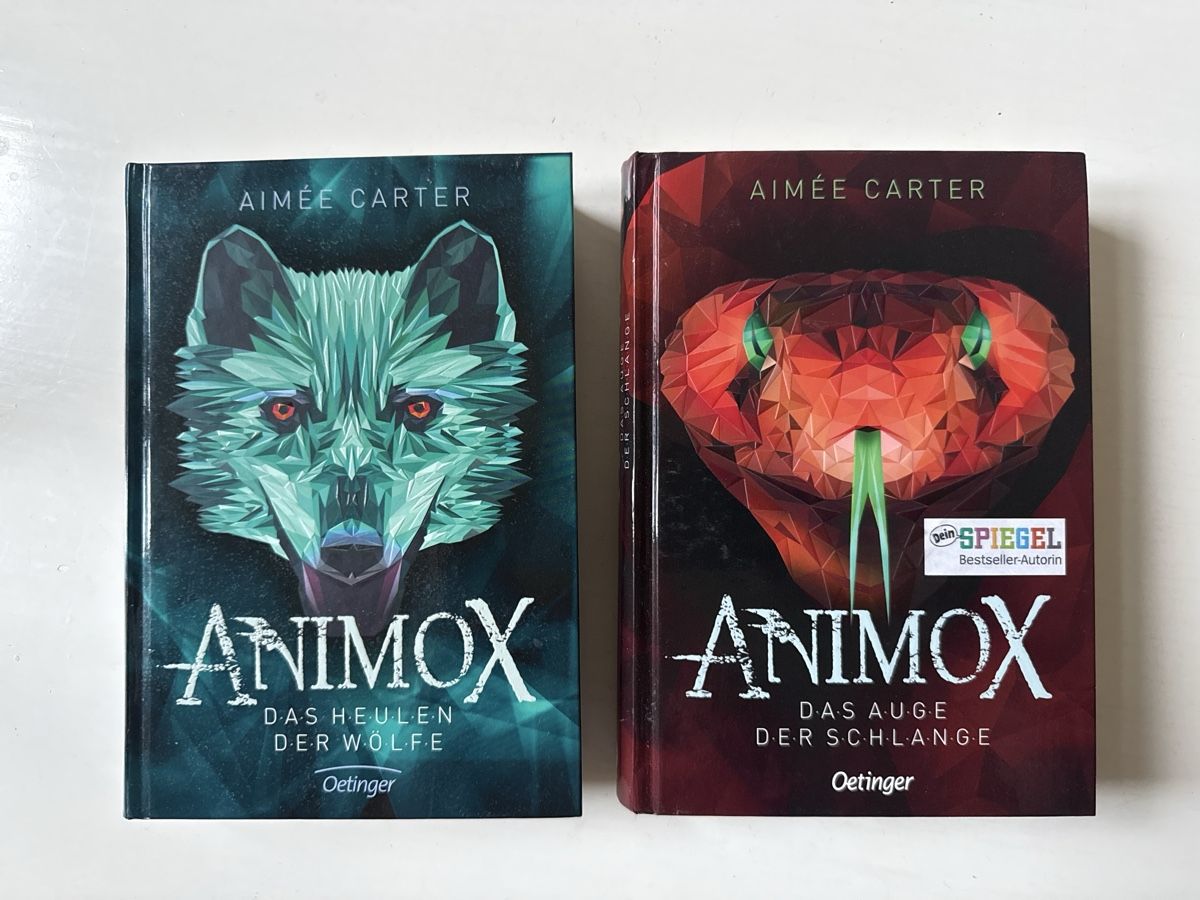 Bücher: Animox/ 2 Bücher von Aimée Carter – Gebraucht aus Zürich von V_LBrothers