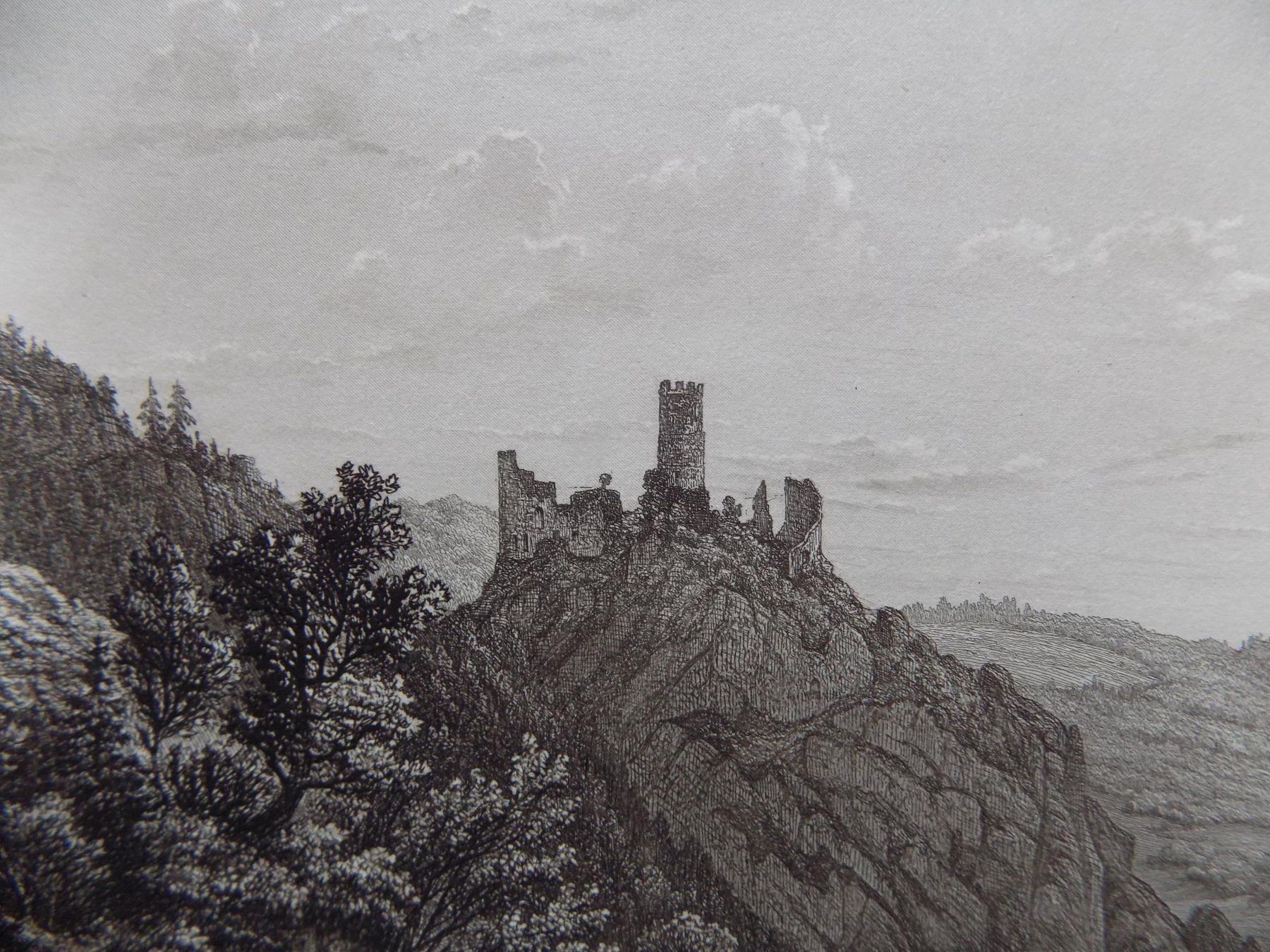 Gravures: Schloss Falkenstein Balsthal – D'occasion à Risch par Rischli15 8
