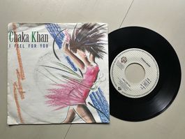 CHAKA KHAN tolle I feel for you Single Kult Disco Funk Soul