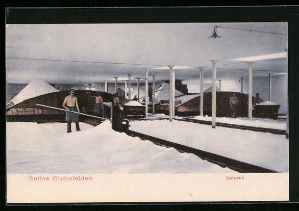 Cartes postales: Rheinfelden, Saline Rheinfelden, Inneres – D'occasion à Berlin par bartko-reher