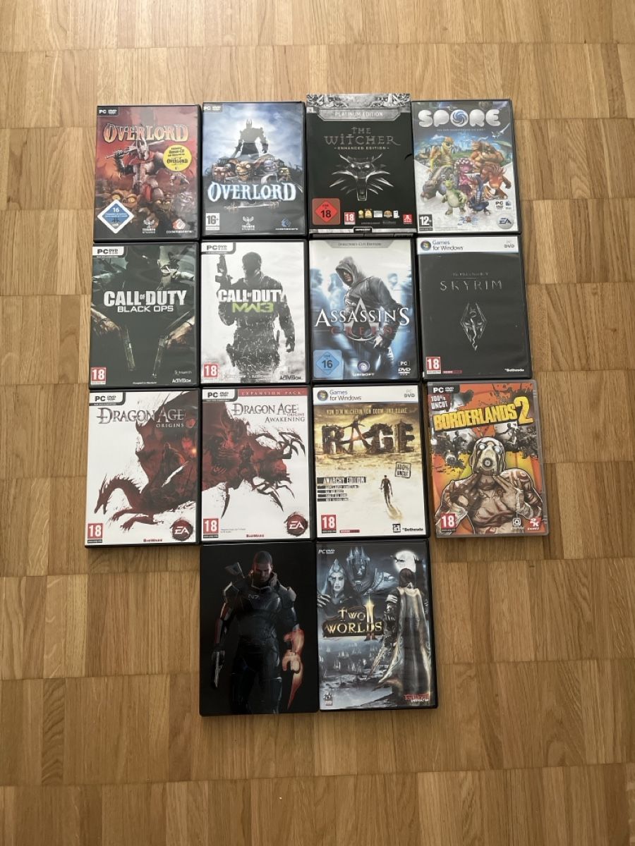 Spiele: Diverse alte PC Spiele – Gebraucht aus Zofingen von Tb117