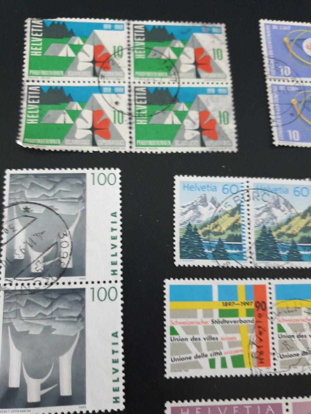 Tous les timbres: Briefmarken Schweiz – D'occasion à Zumikon par chri75 1