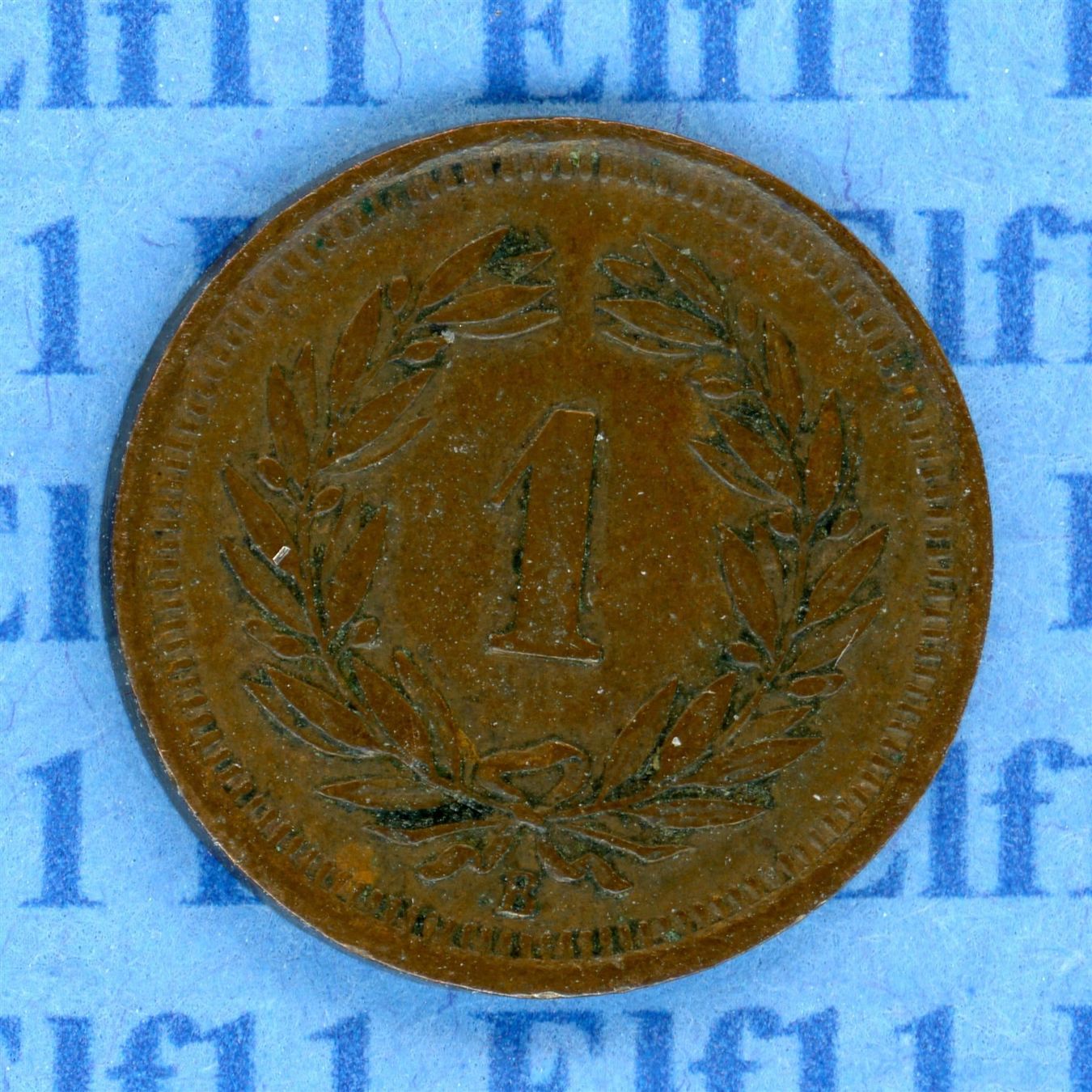 Tutti le monete: CHF___0.01 1940 ss 1 Rappen – Usato da Widnau venduto da Elf11 1
