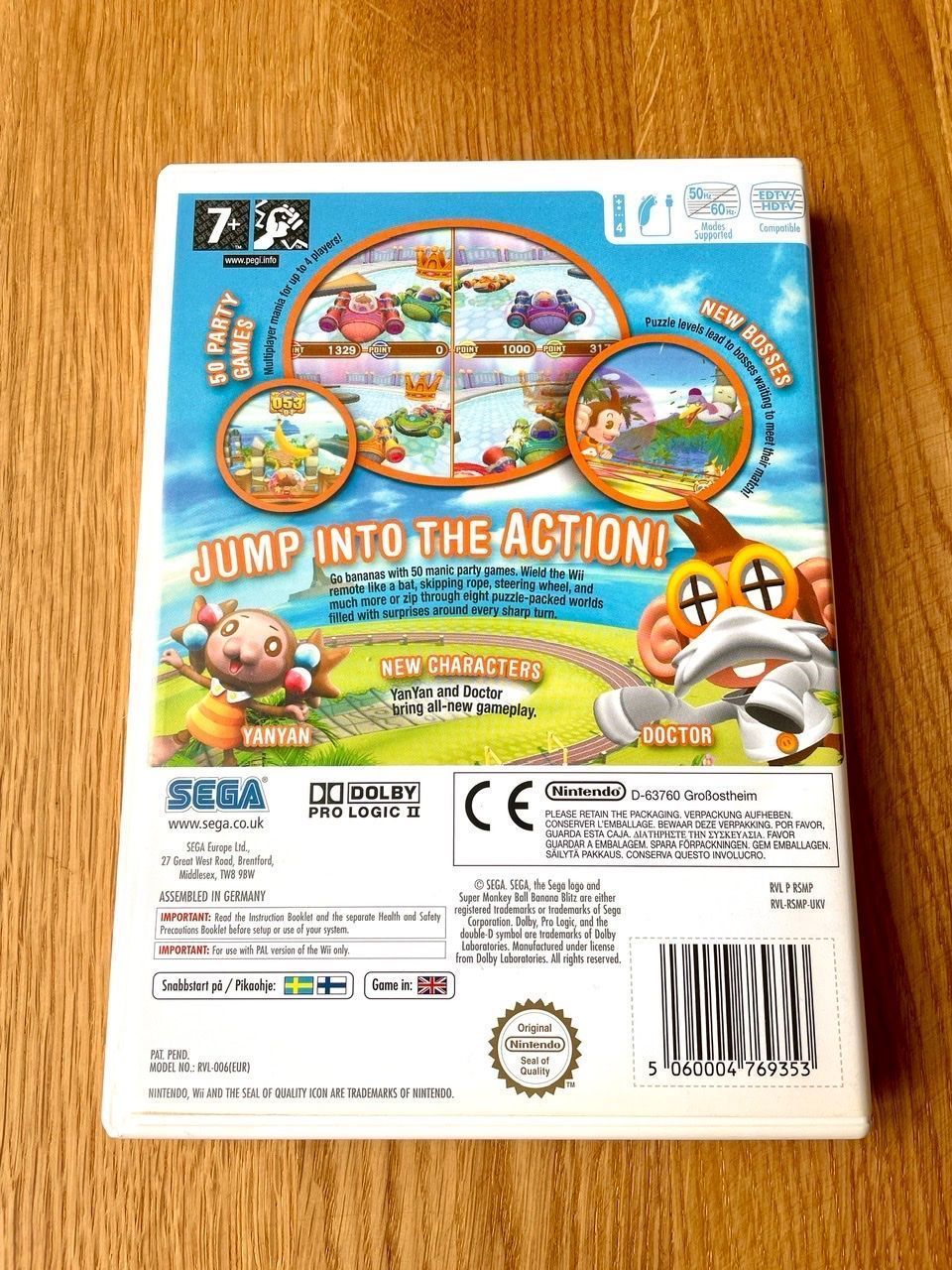Nintendo Giochi: Super Monkey Ball Banana Blitz Wii – Usato da Basel venduto da ece2108 1