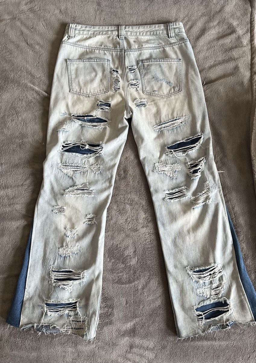 Jaded London Jeans: Jaded London destroyed flare jean – Nuovo (secondo la descrizione) da Morges venduto da ITASAP 1