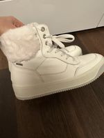 ALPRAUSCH Winter Schuhe, Leder, Gr. 40, Weiss, Warm gefütter