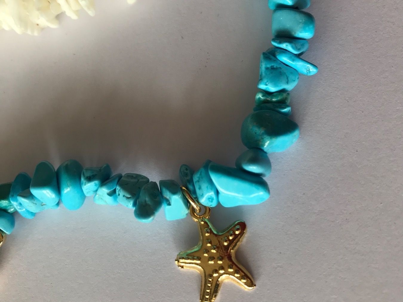 Catenine: Collier nacre et turquoises – Usato da Grimisuat venduto da eliseba88 3