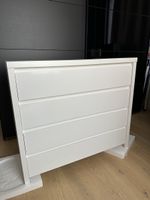 Kommode weiss 4 Schubladen sehr guter Zustand