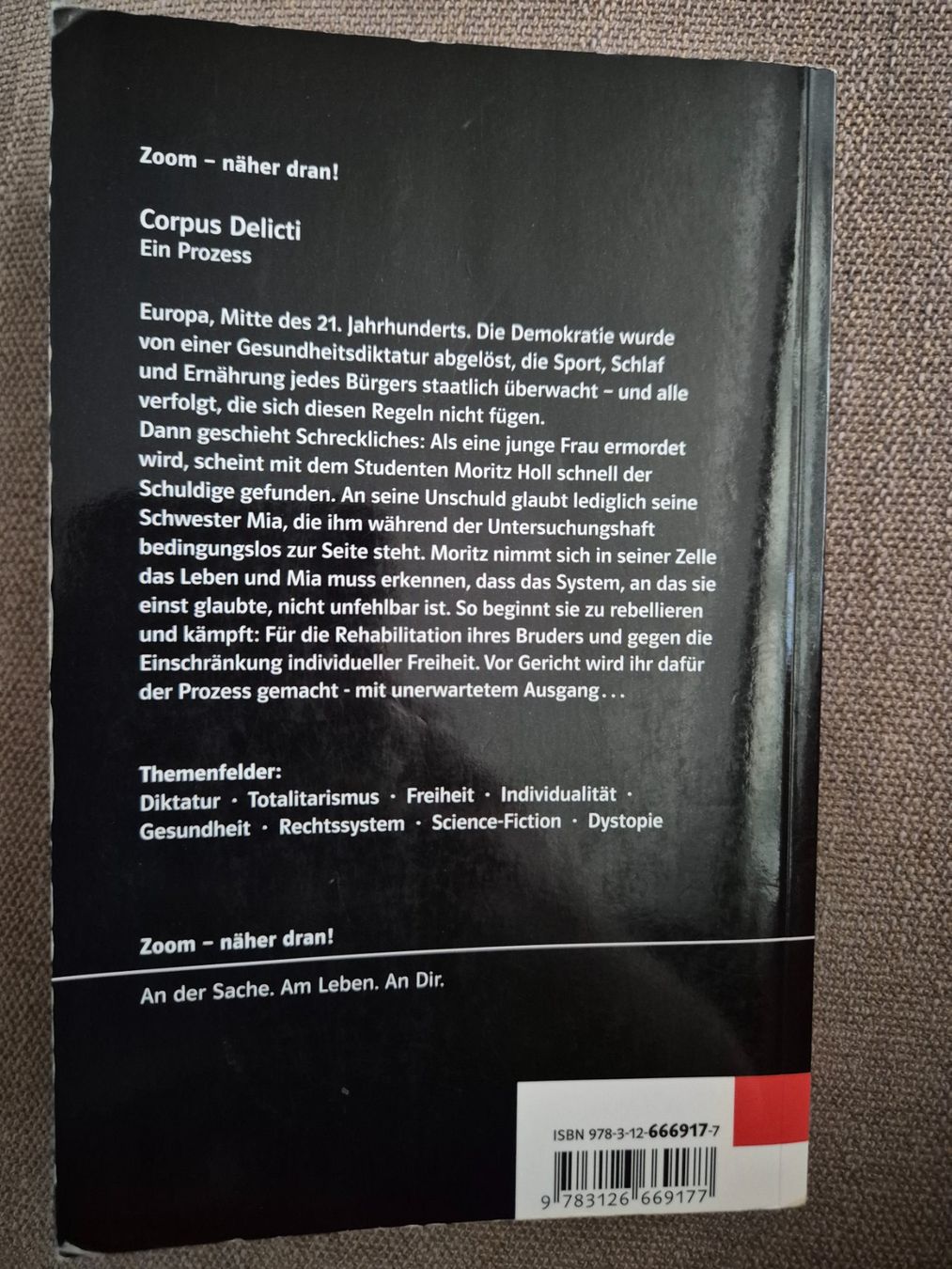 Bücher: Corpus Delicti, ein Prozess – Gebraucht aus Reigoldswil von lus_76dn 1