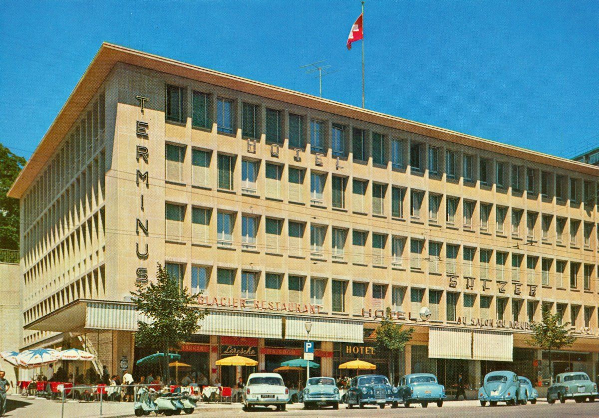 Cartes postales: Lausanne - Hôtel Terminus – D'occasion à Chavornay par SupraSenna