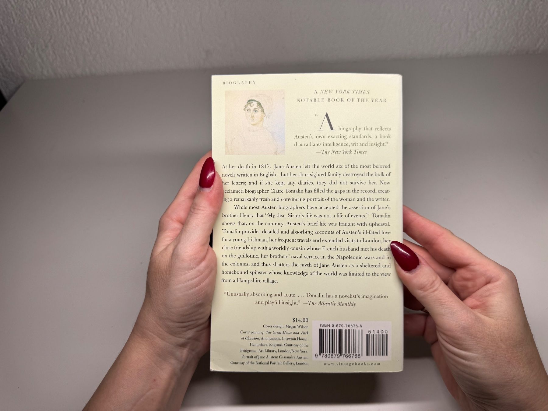 Libri: NOVEL: Jane Austen, Claire Tomalin – Usato da Grosswangen venduto da English_books 9