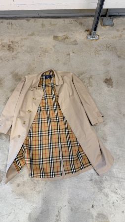 Burberry Trench-Coast classique vintage Taille L