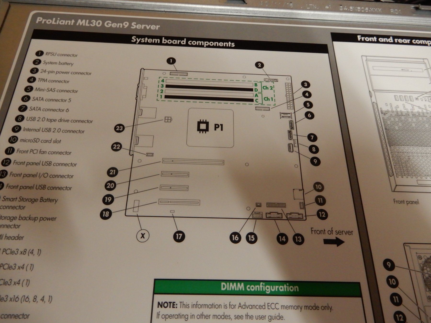 Hewlett Packard Server: HP ProLiant ML30 Gen9 Server Intel Xeon ohne HD – Gebraucht aus Worben von MaKo3252 8