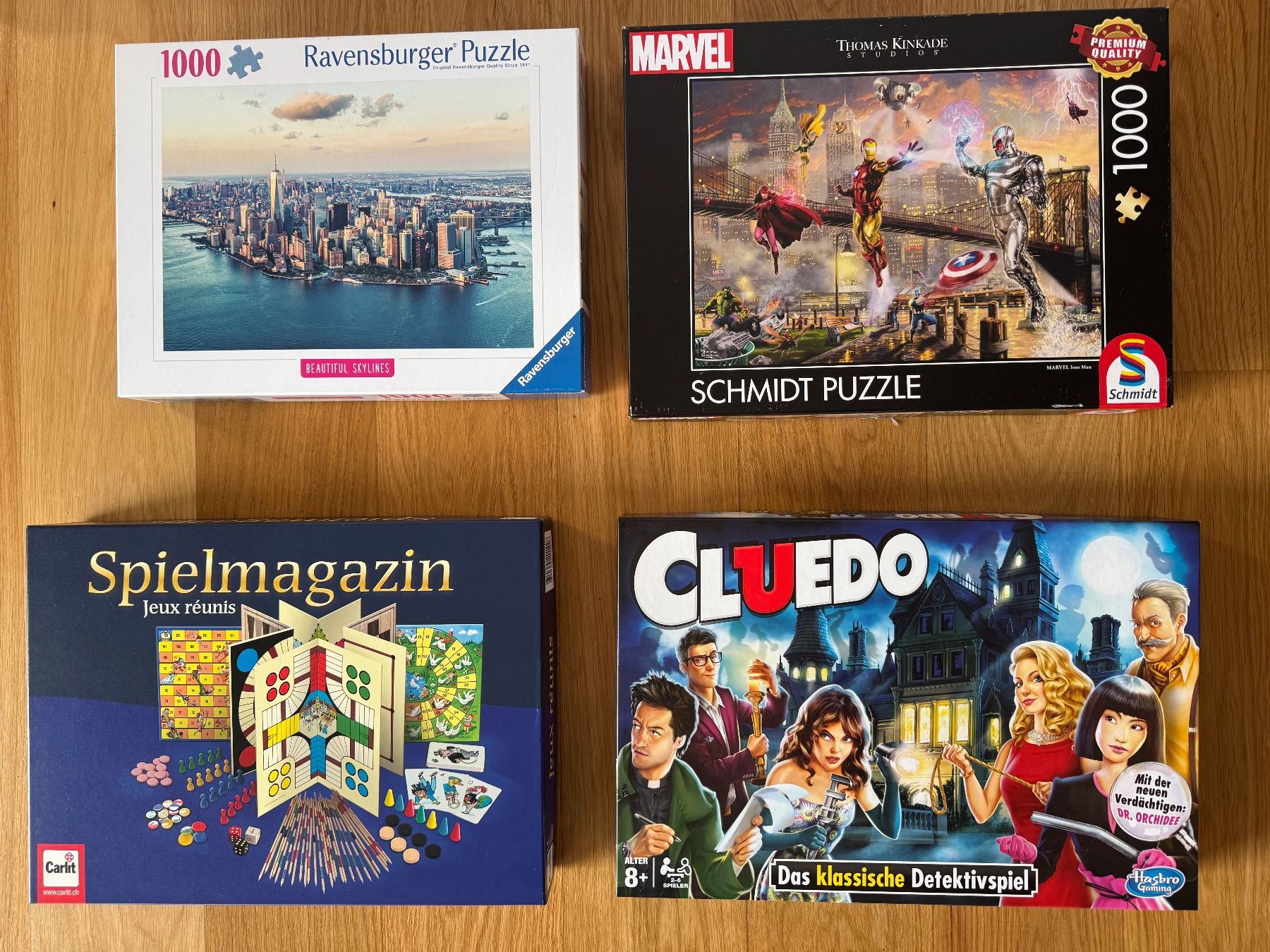 Ravensburger Puzzle: Cluedo, Spielemagazin und 2 Puzzles – Usato da Thalwil venduto da 775vow