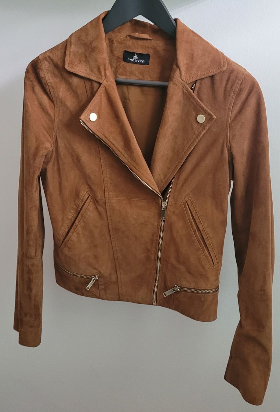 Giacche: Veste en daim One Step taille 36 – Usato da Sion venduto da likaloba