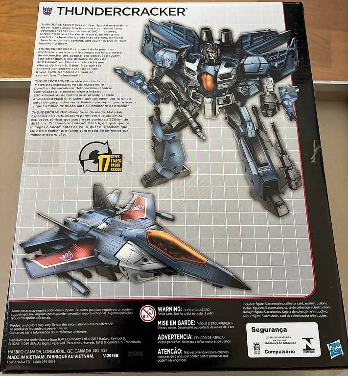 Hasbro Giocattoli: Transformers Combiner Wars Thundercracker (Leader Class) – Nuovo e nell'imballaggio originale da Founex venduto da spf_b7sg 1