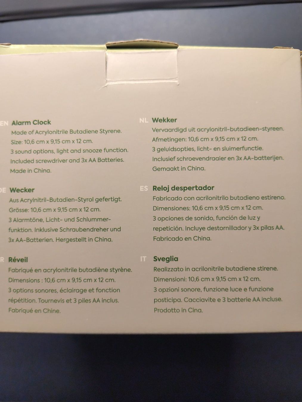Wecker: Alarm Clock - Wecker mit Licht – Neu (gemäss Beschreibung) aus Gutenswil von N1ck_Name 5