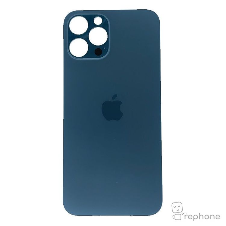 Châssis Arrière IPhone 12 Pro Max Bleu - Semi Complet Avec Vitre - Neuf