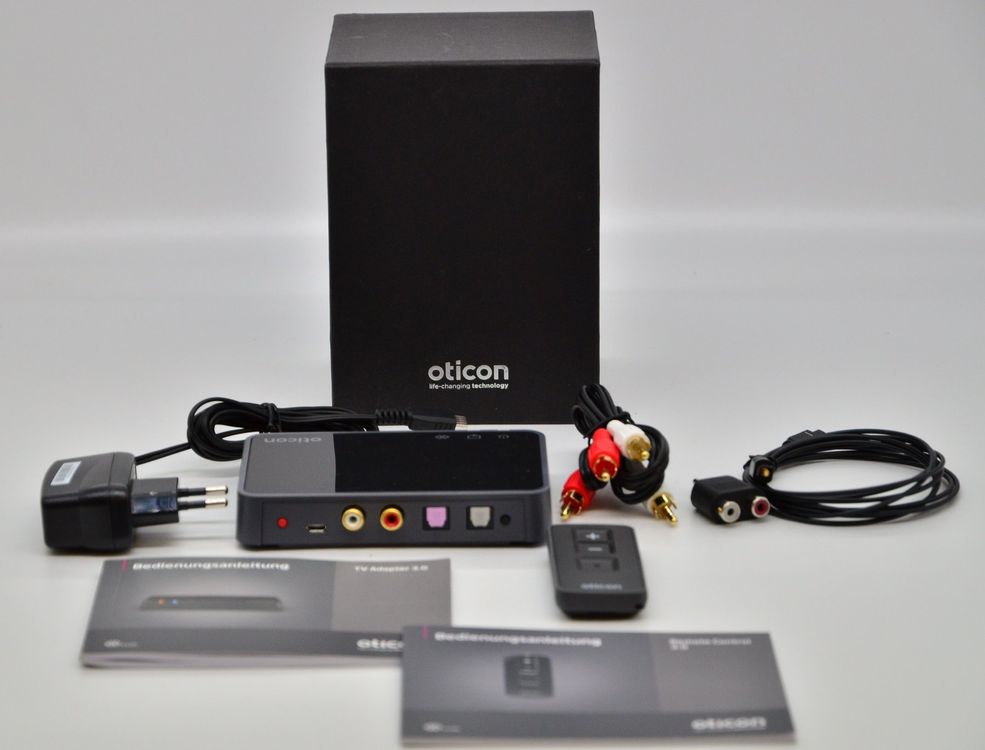 Oticon TVAdapter 3.0 & Fernbedienung 3.0 Neuwertig! Kaufen auf Ricardo