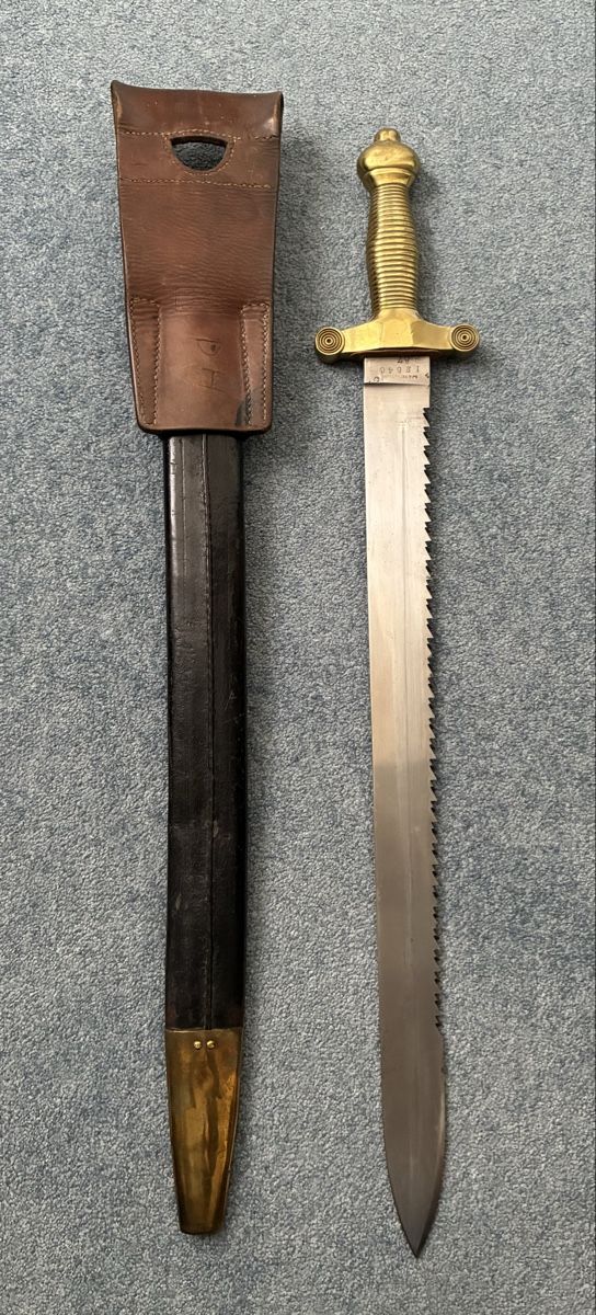 Armi bianche: Faschinenmesser TG 1842/52 – Usato da Gutenswil venduto da Antiques77 3