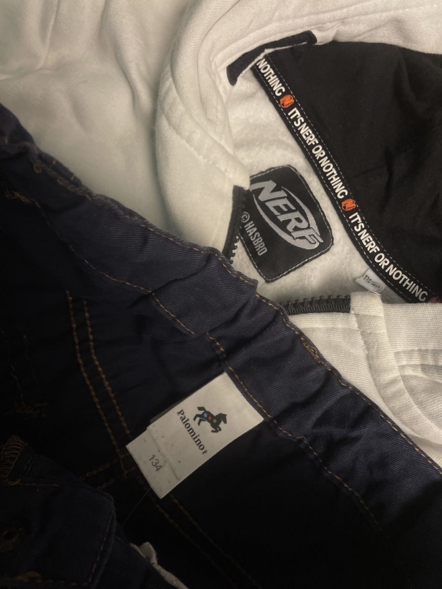 C&A Kleiderpakete & -sets: C&A Set: Nerf Jacke und Jeans, Gr. 134 – Gebraucht aus Obergerlafingen von cabo4 3