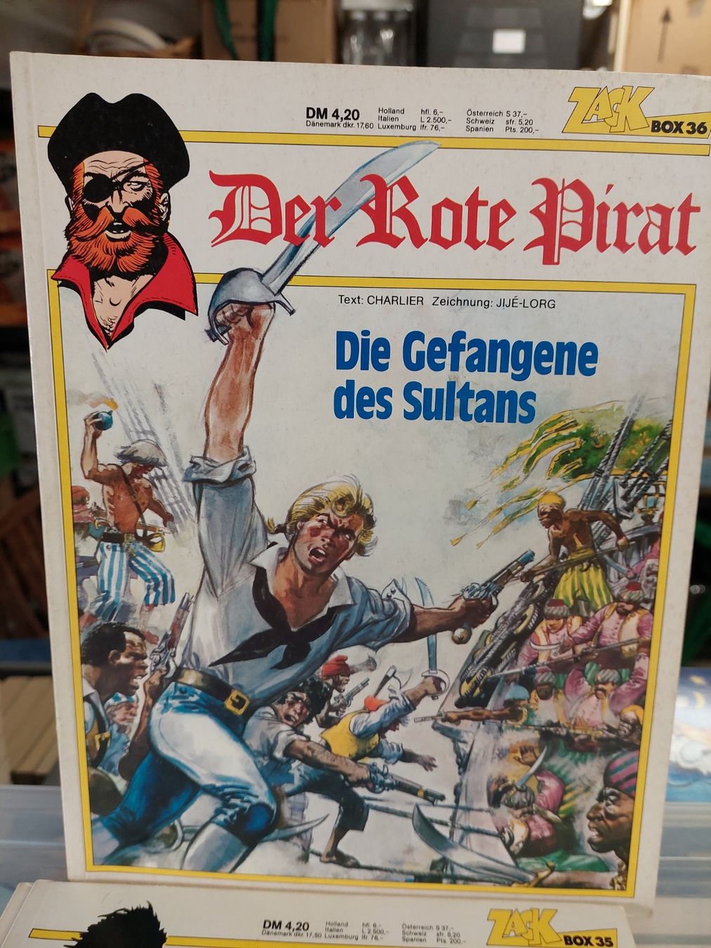 Comics: Zack Box 36: Der rote Korsar – Gebraucht aus Oberwil b. Zug von PrimaryBlue